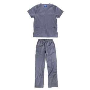 Pijama veterinario Workteam elastic gris